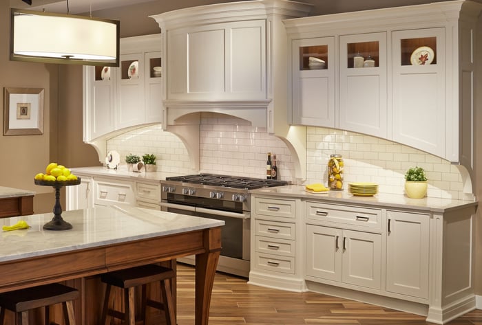 Kitchen with Face-Frame Cabinetry