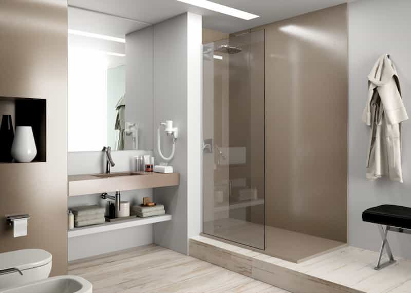 Quartz shower