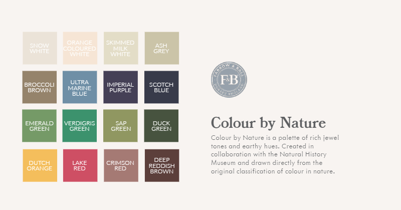 Farrow and Ball 2020 COTY - Palette