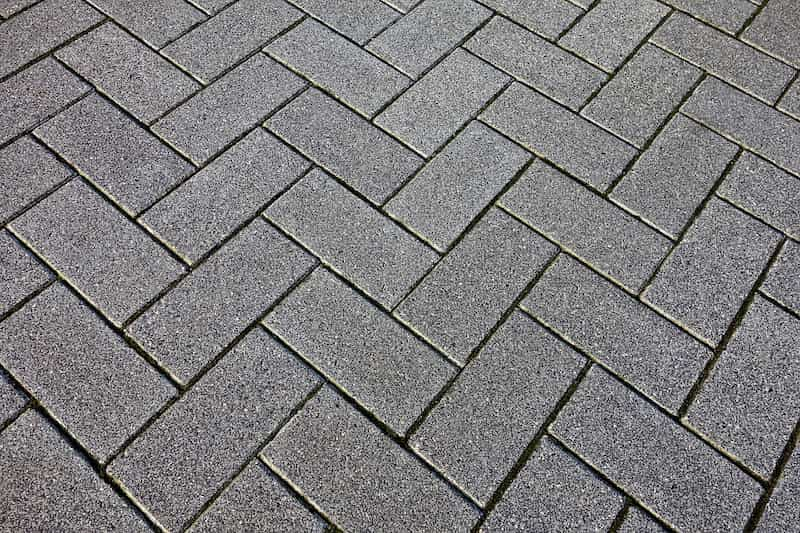 Concrete pavers for patio