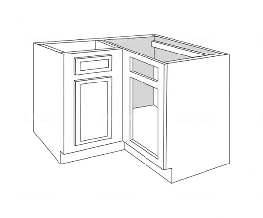 Kitchen Corner Cabinet Design, How Does A Blind Cabinet Work