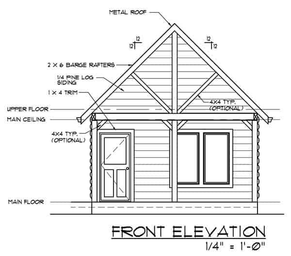 Free Backyard Cottage Plans