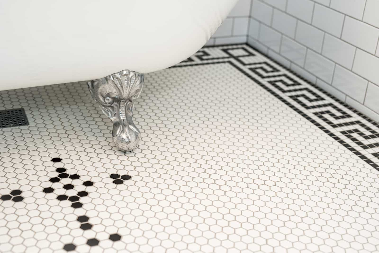 Ballard Seattle Bathroom Remodel with Medallion Tile Pattern