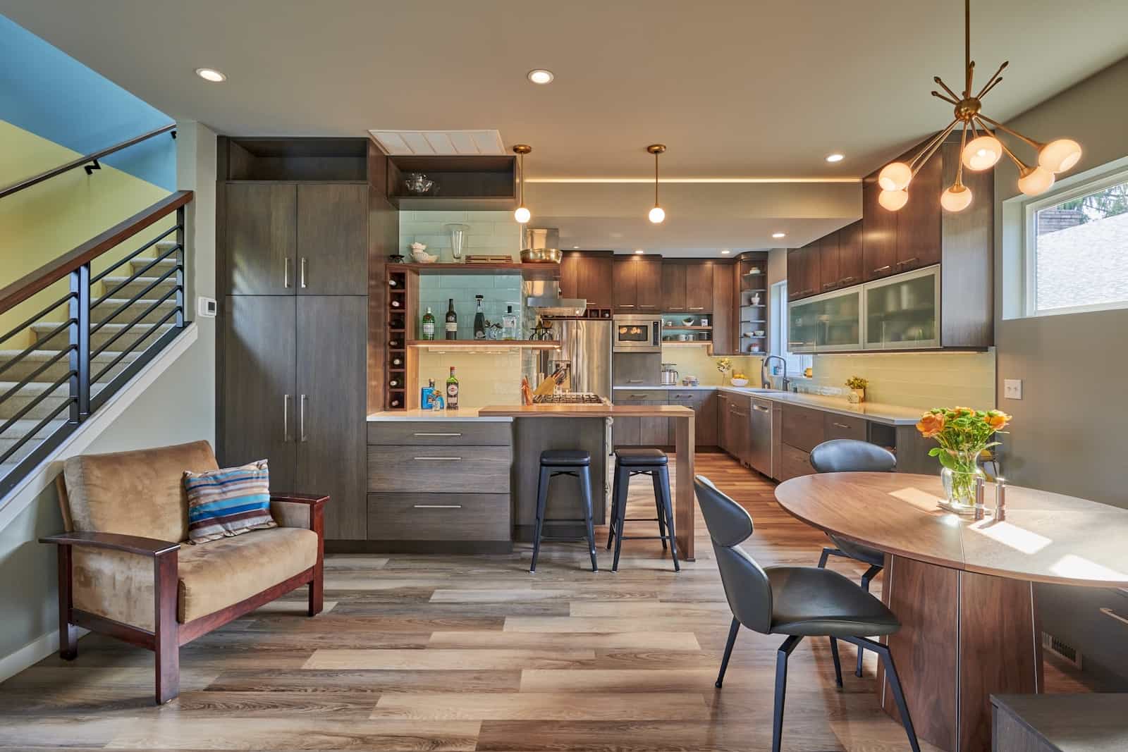 Remodeled kitchen in Seattle WA
