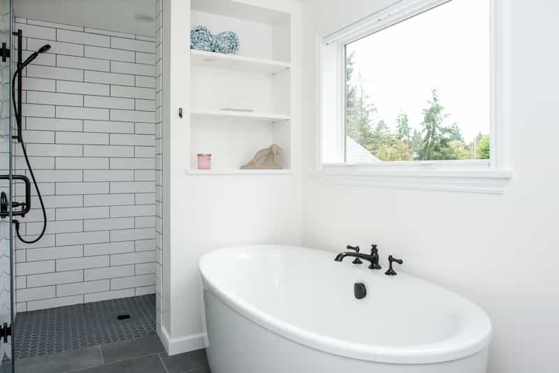 Seattle Remodel Addition Glossy bathroom paint - durable materials