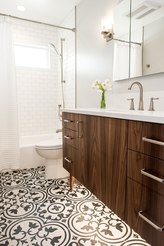 Remodeled Seattle bathroom