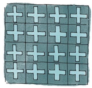 Encaustic Cement Tile Illustration
