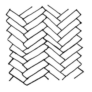 Classic Herringbone Tile Pattern