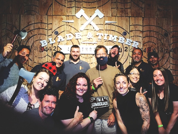 Blade and Timber Ax Throwing photo booth-1