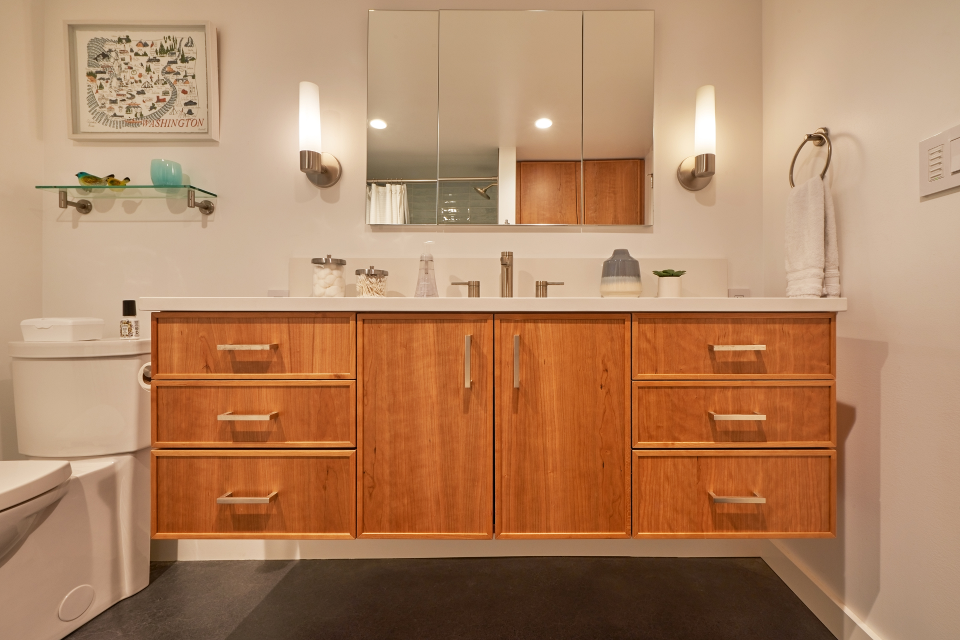 Not sure which bathroom vanity lights are right for your remodel? One of our designers shares expert tips on placement, sizing, brightness and style!