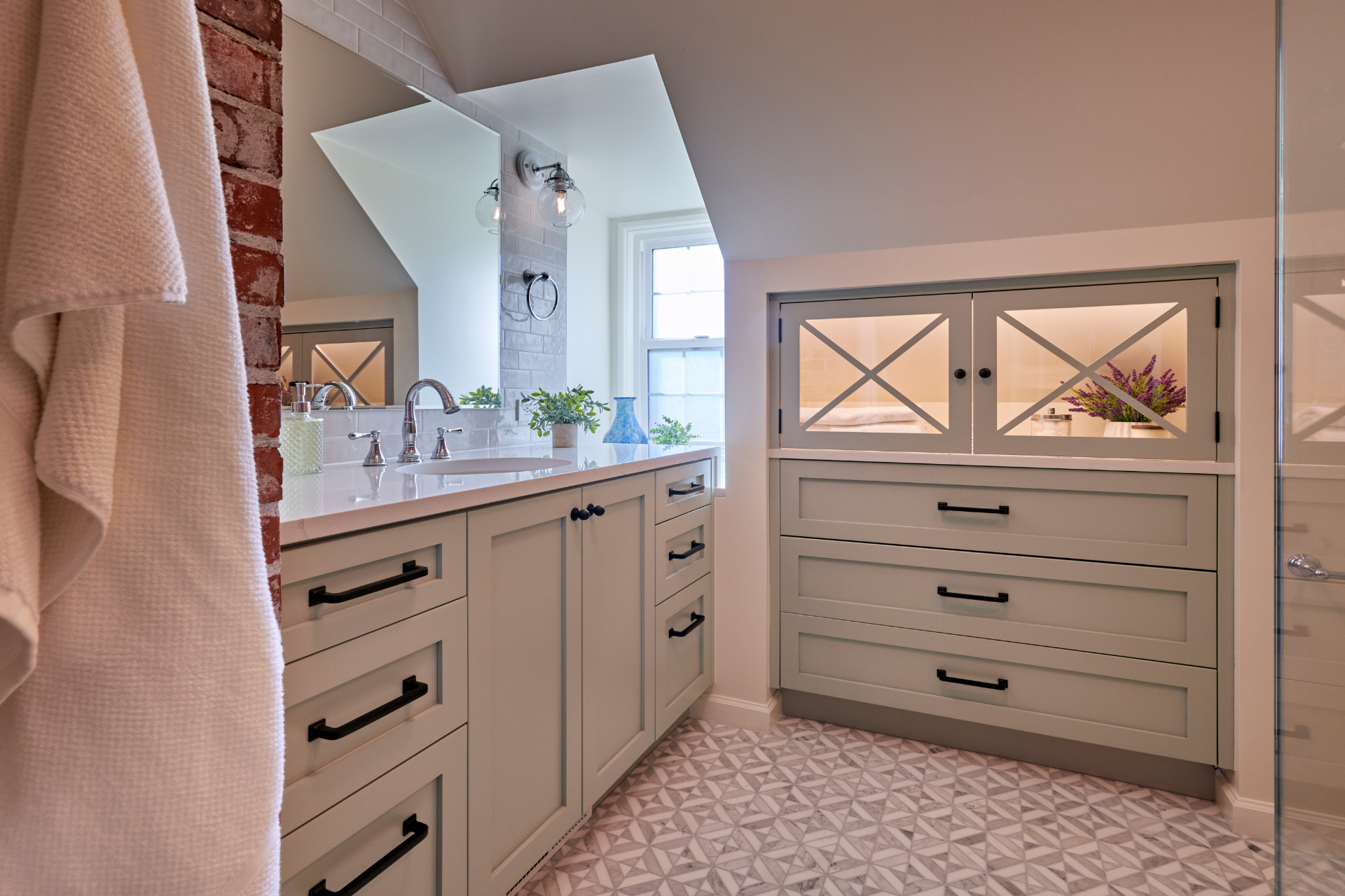 Revamp your bathroom with any of these stunning tile designs! Check out our designer-approved bath tile ideas that will elevate your space and inspire your next renovation.