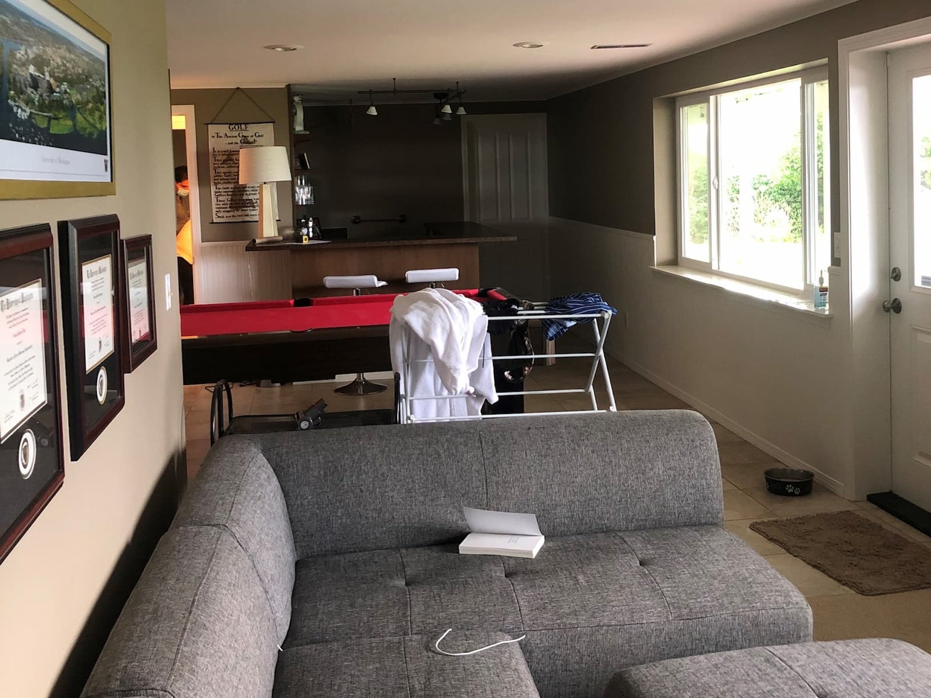 carkeek park basement before remodel