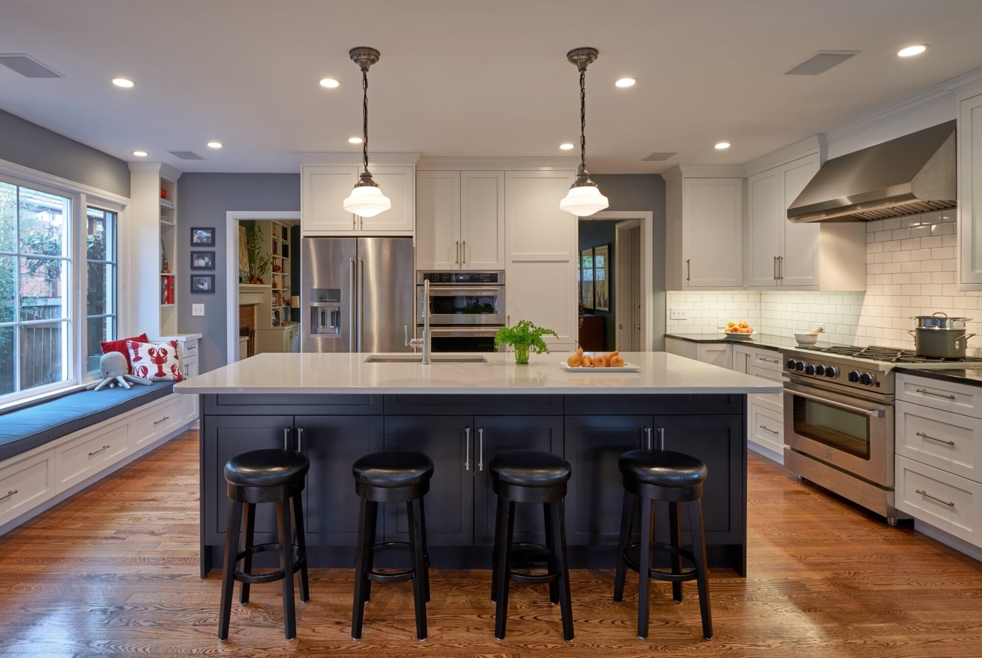 Remodeled kitchen