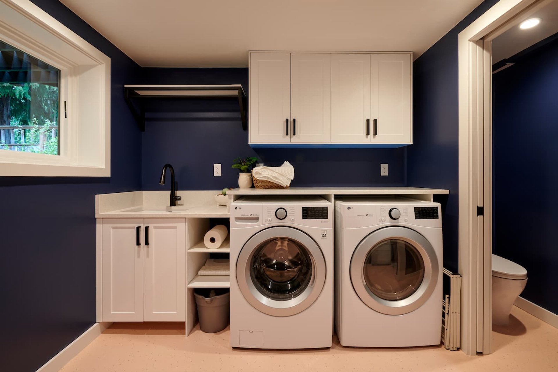 shoreline basement after remodel