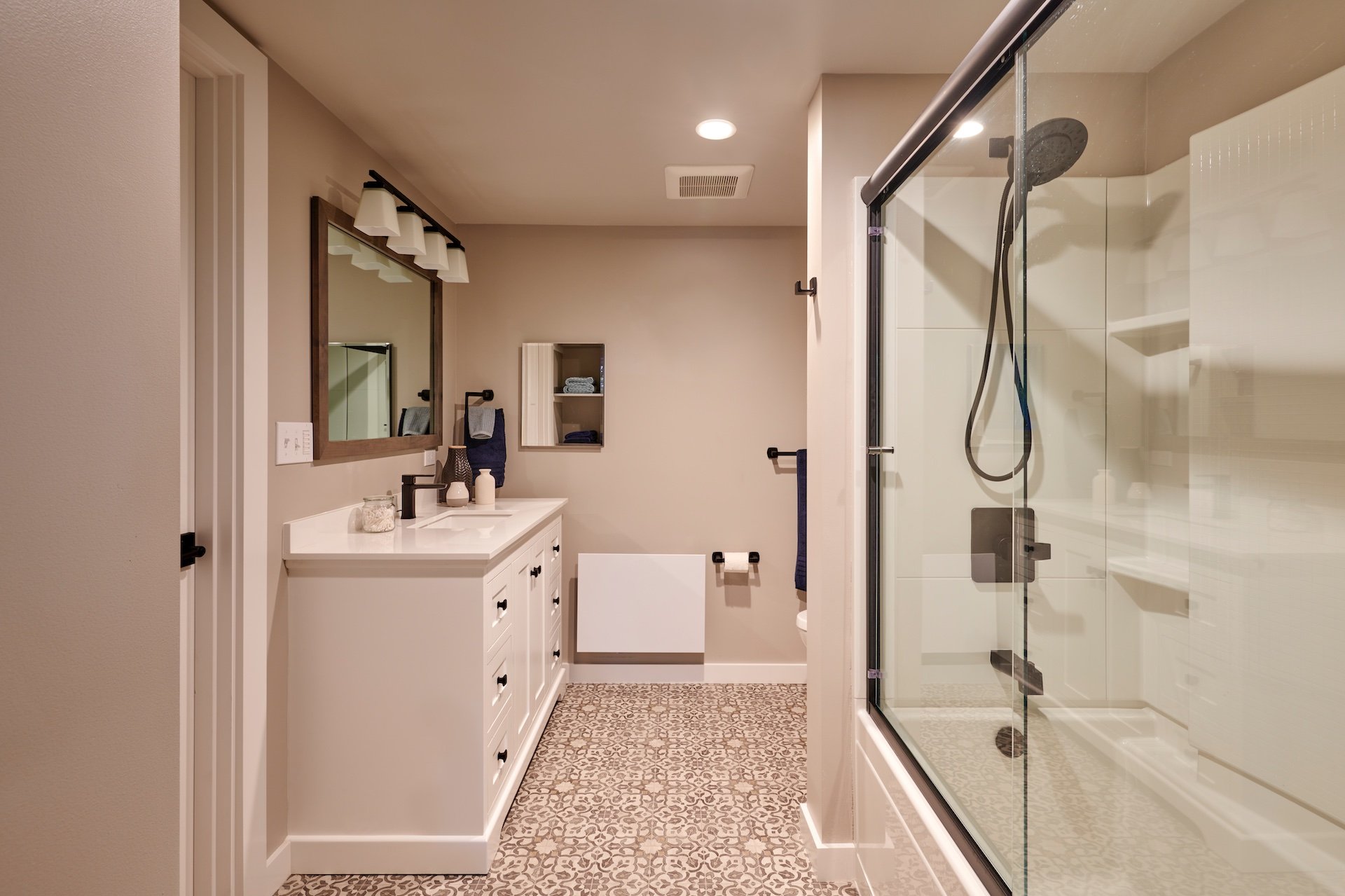whittier heights bath after remodel