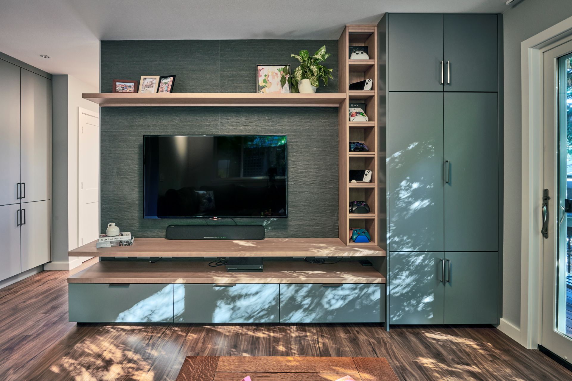 Remodeled Family Room in Green Lake Seattle