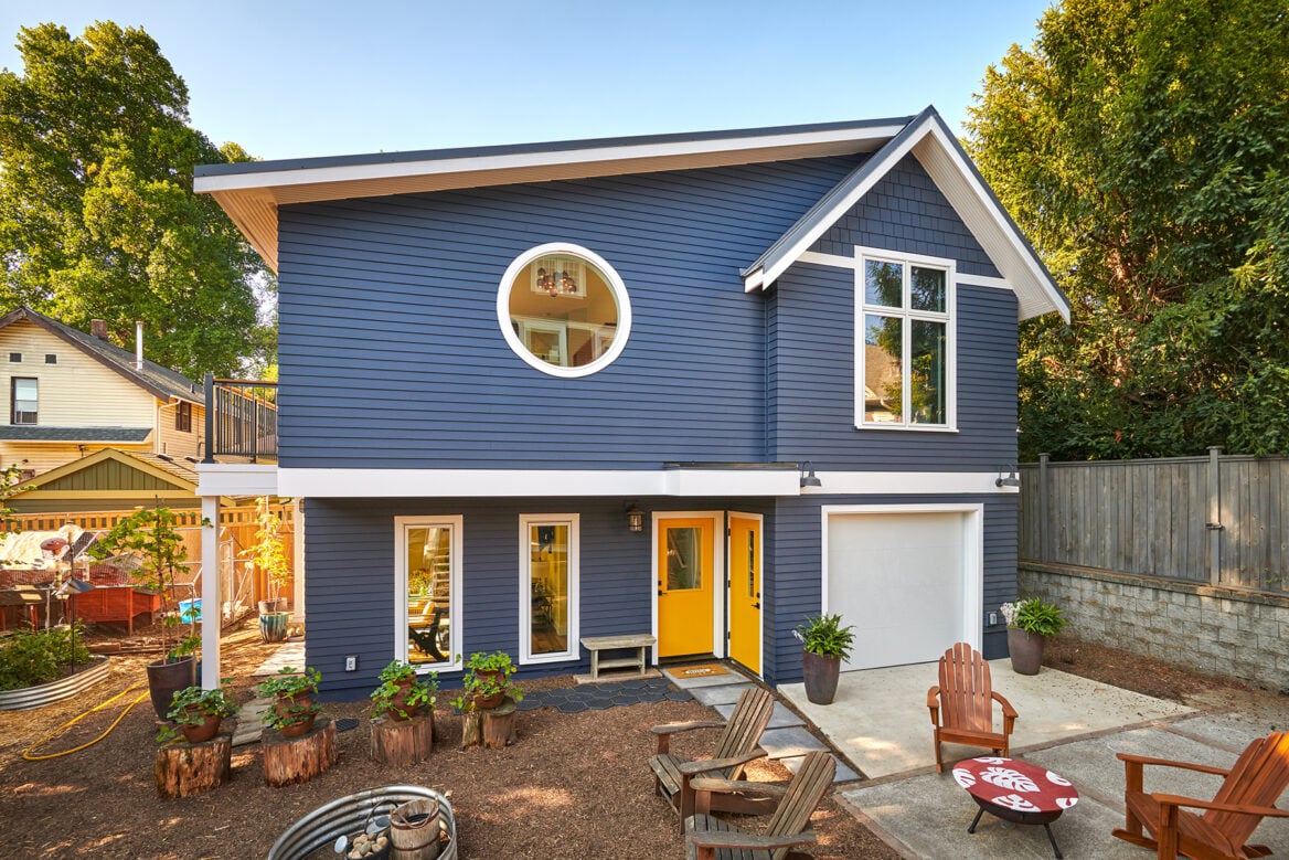 Seattle garage with ADU on top