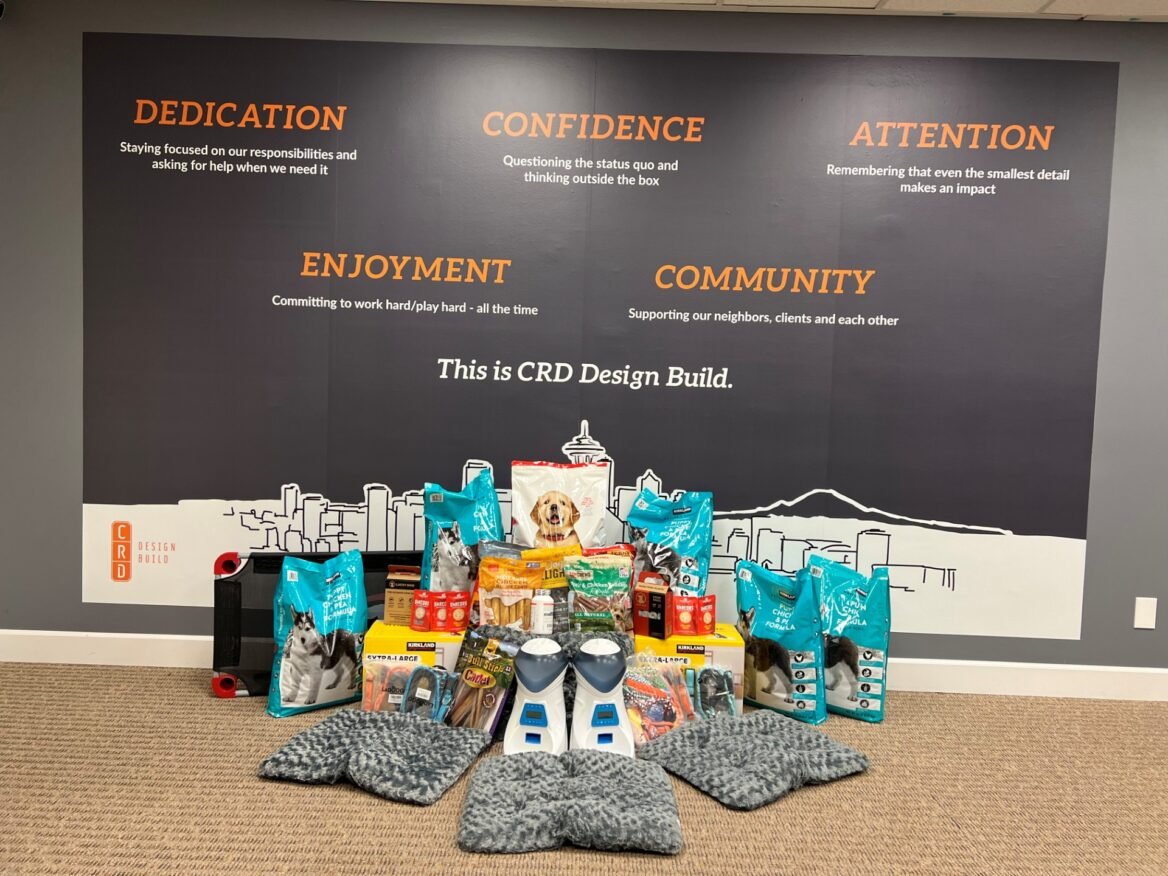 CRD pet food drive