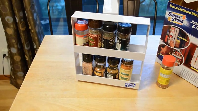 pull out spice rack